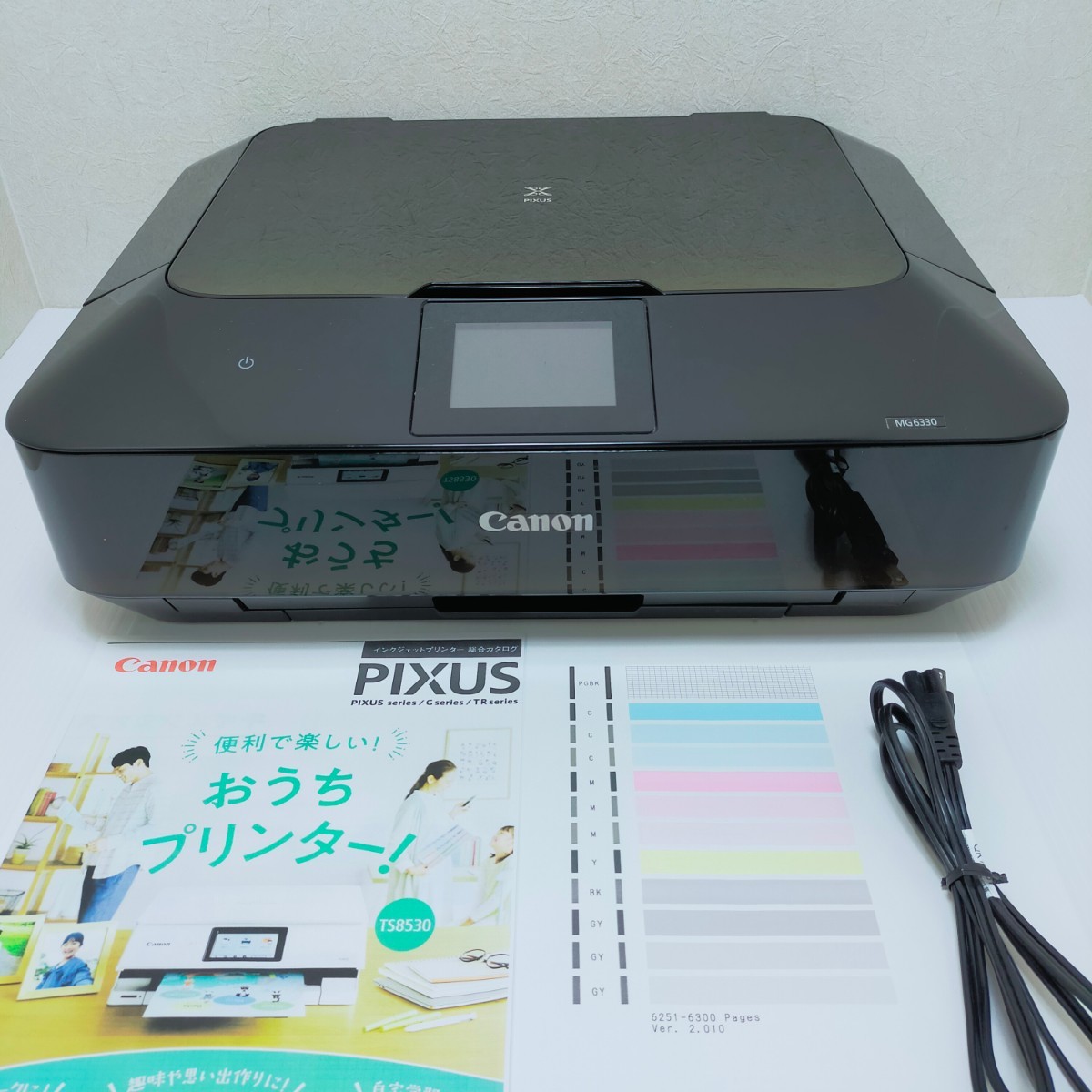 CANON カラーモバイルプリンタPIXUS ip90 Win10印字確認】