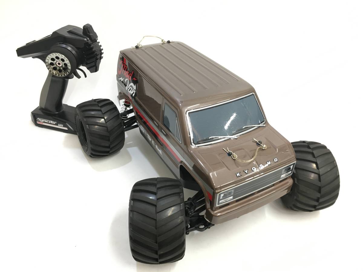 u*1様 【値下げ】 KYOSHO 京商 マッドバン MADVAN VE カスタ ☆ KYOSHO Mad Van ☆ 京商 マッドバン ラジコン MAD 1⁄10 VAN