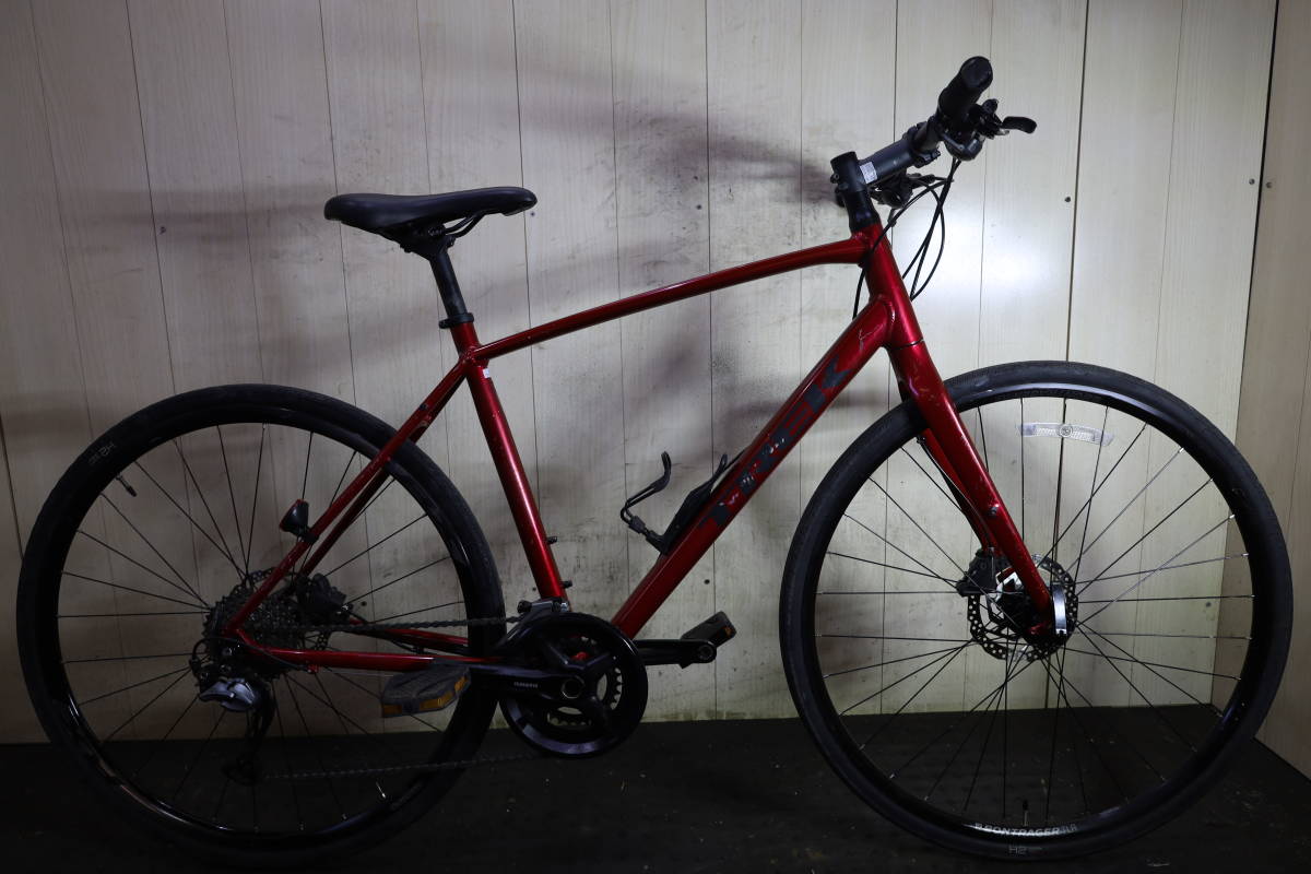 人気良品！TREK トレック FX3 disc 700C アルミ 2X9S 510mm 油圧式