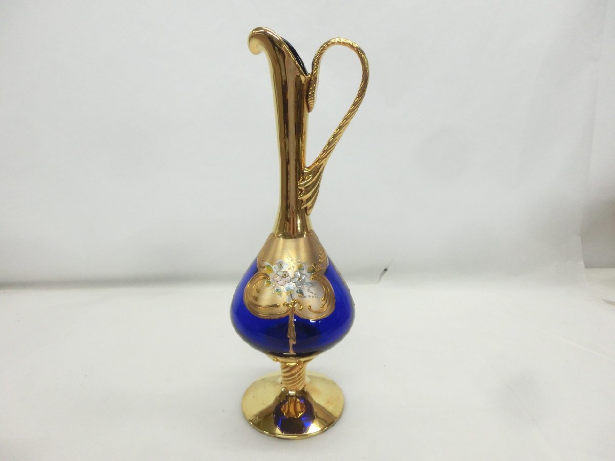 HR-6744】ベネチアングラス 6客 デキャンタ デカンタ 酒器 グラス 