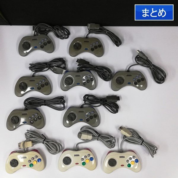 gY854b [動作未確認] SS セガサターン専用 コントローラー グレー
