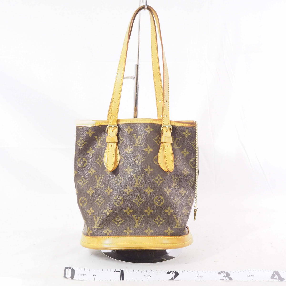 ルイ・ヴィトン モノグラム プチ・バケット PM LOUIS VUITTON バケツ型 