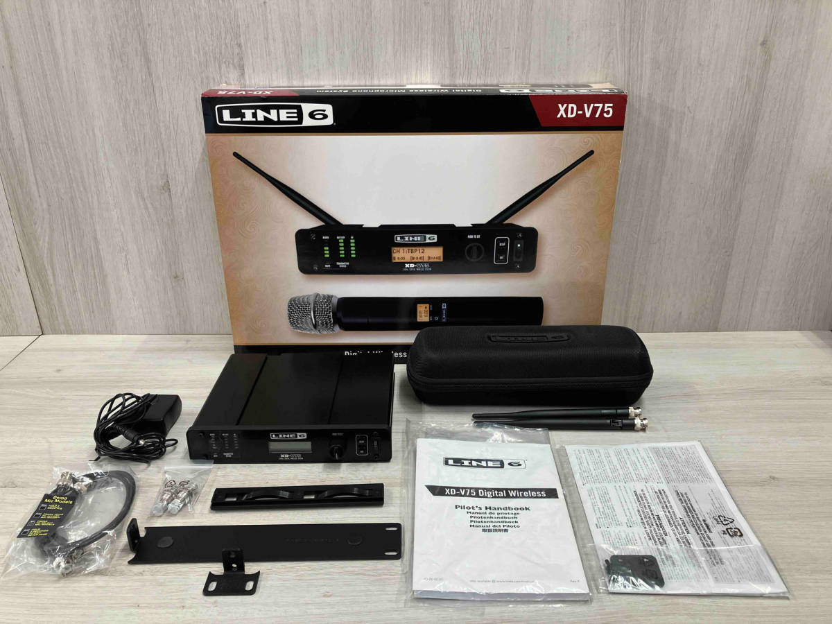 現状品】LINE 6 XD-V75 ワイヤレスマイクシステム Line 6 ⁄ XD-V75