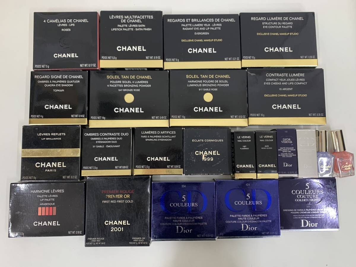 新作，100%新品 TK-8539KN 1円スタート コスメ おまとめ CHANEL Dior CANMAKE アイシャドウ フェイスパウダー リップカラー ネイル エナメル など(セット)｜売買されたオークション情報、yahooの商品情報をアーカイブ セット