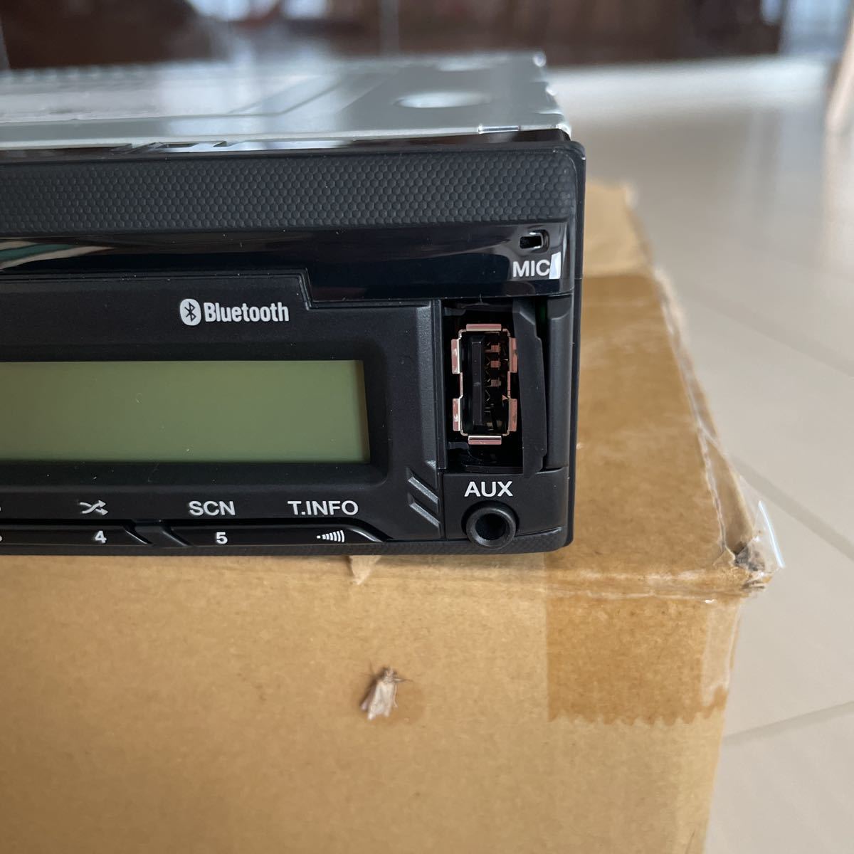 1DIN 日野 純正 オーディオ USB AUX 18ピン トヨタ ダイナ 新車外し