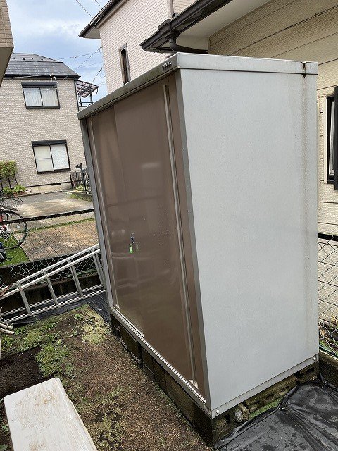 イナバ物置 MJN-179E 解体渡し