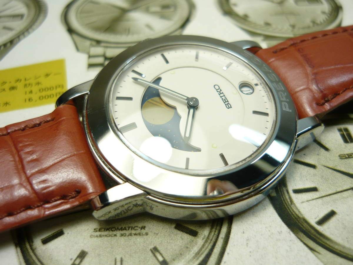 ムーンフェイズ セイコー プレサージュ SEIKO - PRESAGE メンズ メンズ