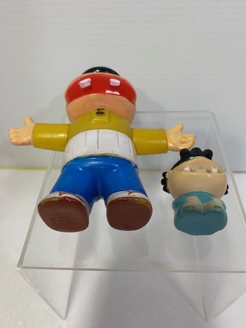 ⚠️レア 天才バカボン パパ ソフビ 丸越 当時物 当時物 丸越 天才