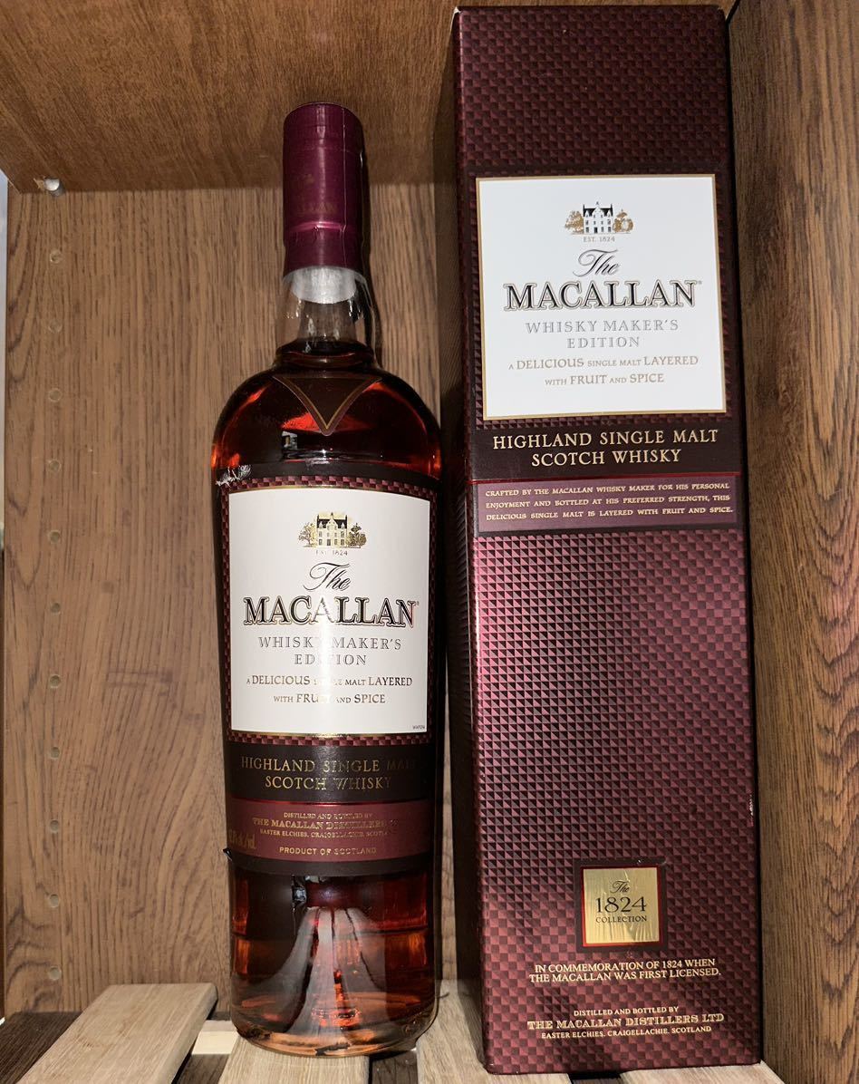 未開栓】MACALLAN 1824マッカランメーカーズエディション 未開栓】MACALLAN 1824マッカランメーカーズエディション