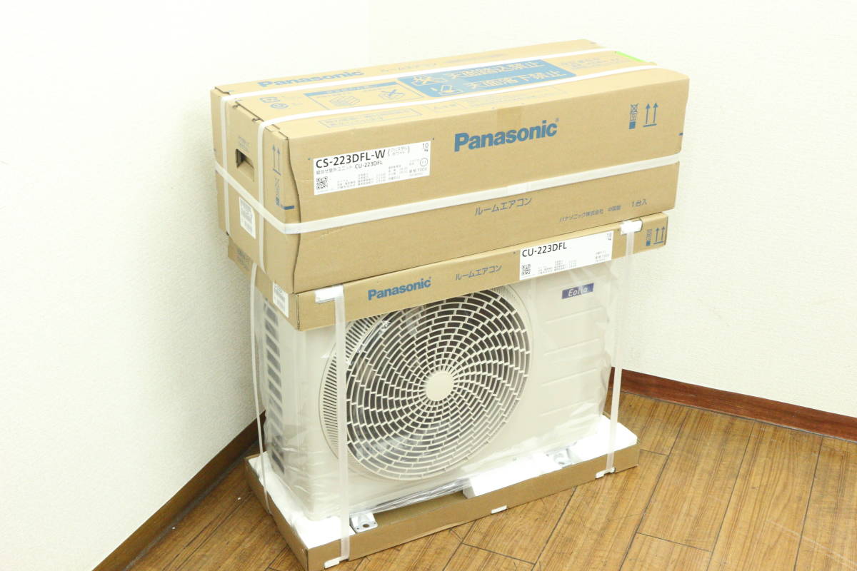 【領収書発行可/未使用】■2023年製■Panasonic/パナソニック■ルームエアコン■エオリア■2.2kw/主に6畳用■CS-223DFL■