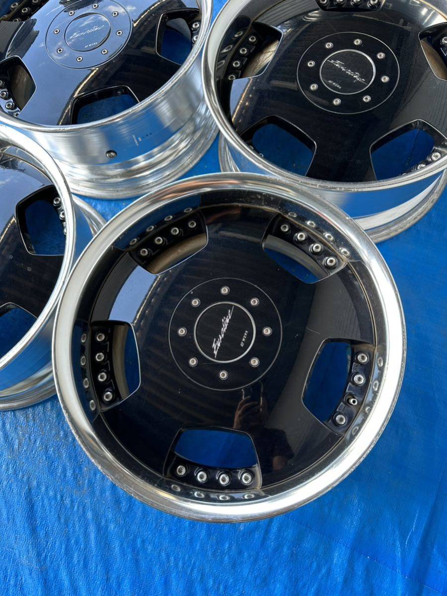 WORKユーロライン Euroline 17インチ8J 4穴＆5穴PCD 100 オフセット+30