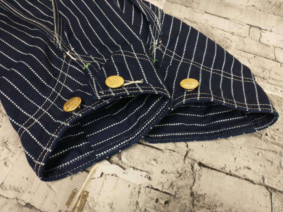 SUGAR CANE シュガーケーン WABASH STRIPE WORK COAT ウォバッシュ