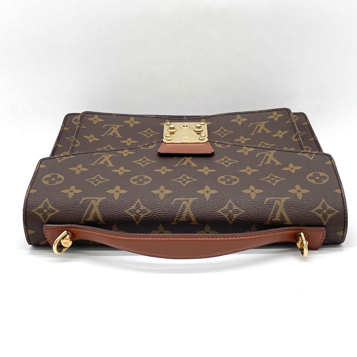 1円 極美品 LOUIS VUITTON ルイヴィトン モノグラム モンソー 2way  