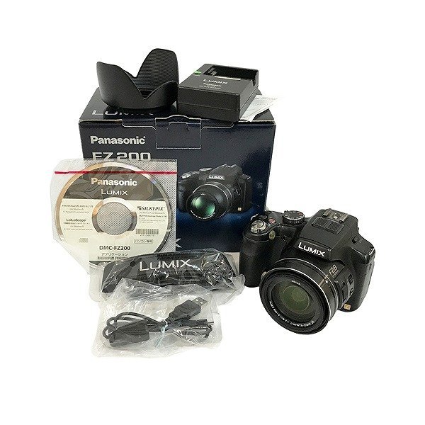 SQE85446SGM パナソニック LUMIX デジタルカメラ DMC-FZ200 ボディ 高倍率 直接お渡し歓迎