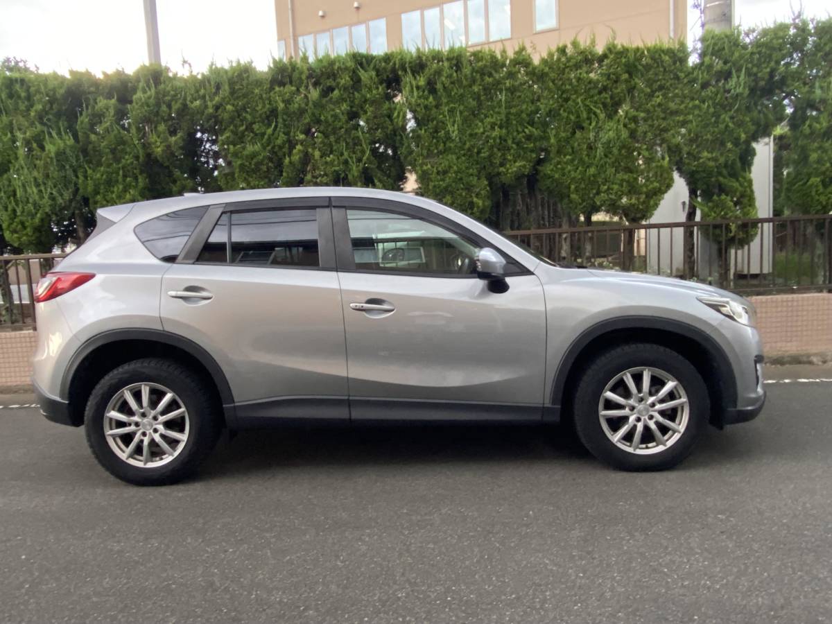 CX-5 4WDディーゼルターボ★車検令7年8月3日★ナビ★サイド&バックモニター★TV★トラクションコントロール★アルミ★ドライブレコーダ★ マツダ XD CX-5 スマートエディション ディーゼル バックカメラ