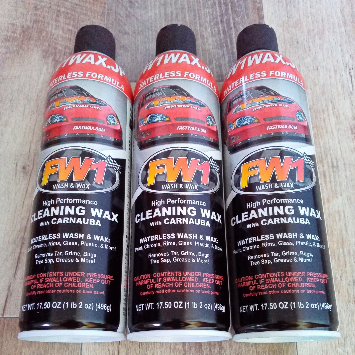 FW1 クリーニングワックス　3本