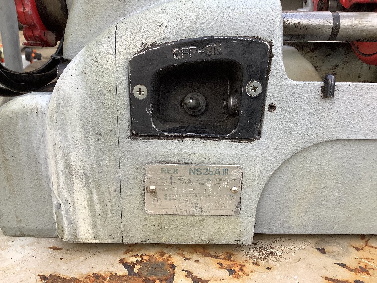 レッキス ねじ切り機 パイプマシン REX NS25AⅢ ns25a3 Yahoo 