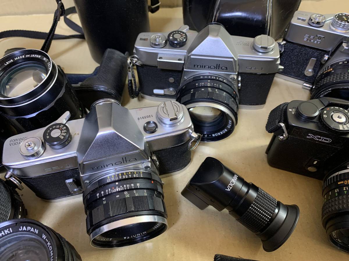ミノルタ MINOLTA SR-1/SRT Super/XD/カメラ レンズ 大量 まとめて