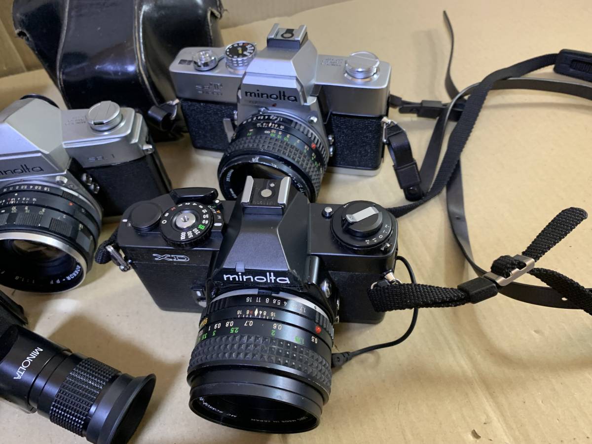 ミノルタ MINOLTA SR-1/SRT Super/XD/カメラ レンズ 大量 まとめて