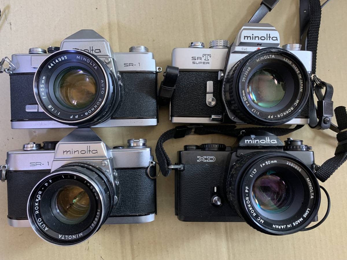 ミノルタ MINOLTA SR-1/SRT Super/XD/カメラ レンズ 大量 まとめて