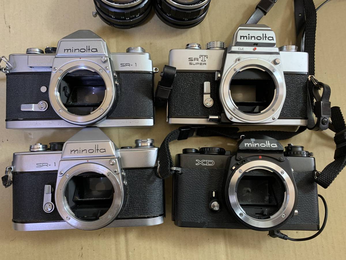 ミノルタ MINOLTA SR-1/SRT Super/XD/カメラ レンズ 大量 まとめて