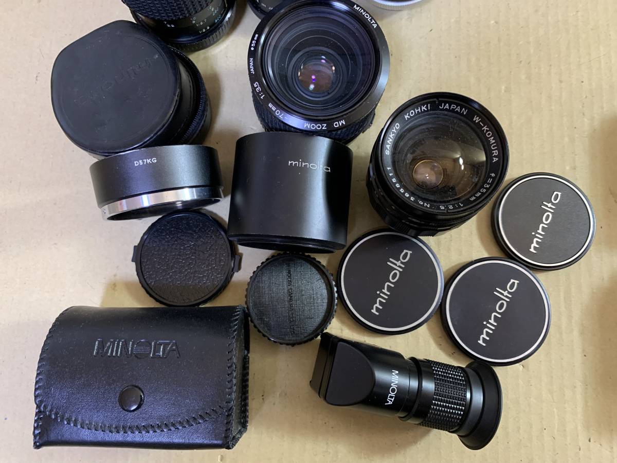 ミノルタ MINOLTA SR-1/SRT Super/XD/カメラ レンズ 大量 まとめて
