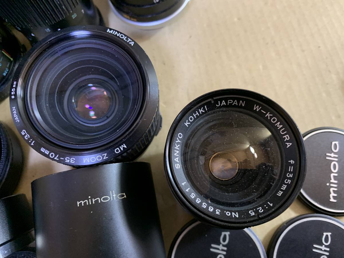 ミノルタ MINOLTA SR-1/SRT Super/XD/カメラ レンズ 大量 まとめて