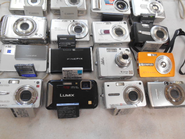 デジカメ OLYMPUS まとめ売り Pentax，RICOH SONY，OLYMPUS，Fujifilm