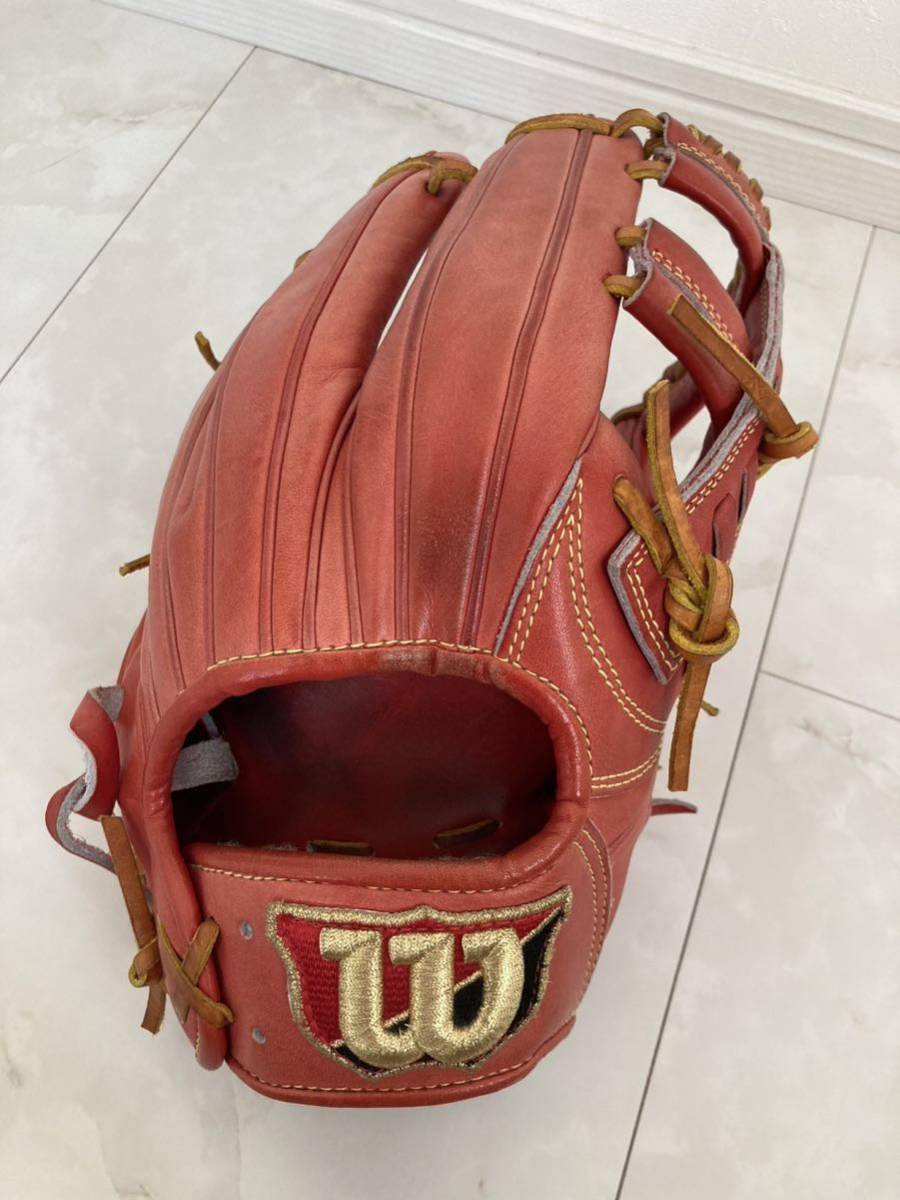 展示品 ウィルソン 硬式内野手用グローブ ウィルソンスタッフ 軟式