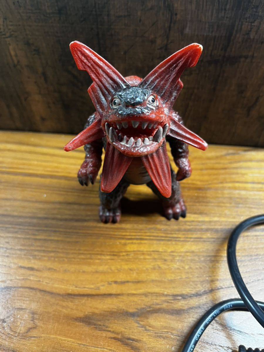 ソフビ ポピーキングザウルス ガボラ ウルトラマン 怪獣 当時物 