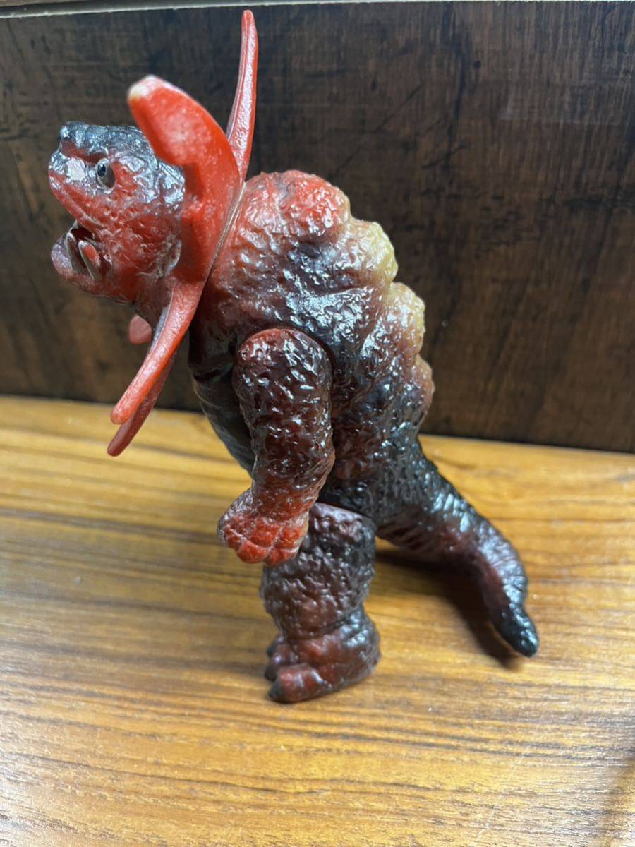 ソフビ ポピーキングザウルス ガボラ ウルトラマン 怪獣 当時物 
