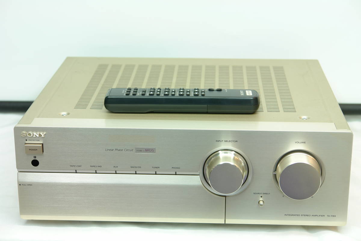SONY ソニー プリメインアンプ 中古美品 TA-F555ESX SONYプリメイン