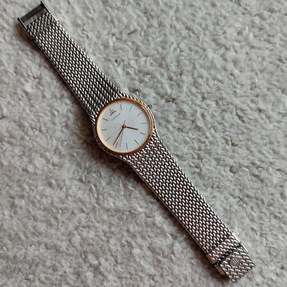 SEIKO CREDOR セイコー クレドール 18KTベゼル ゴールド 腕時計稼働品