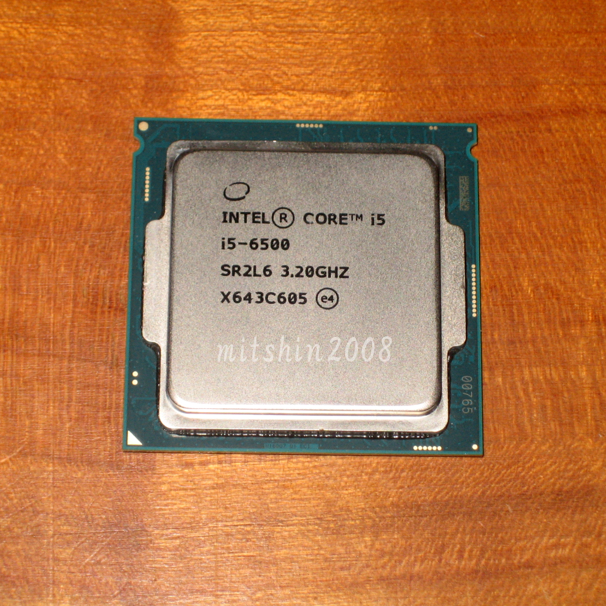 Intel Core i5 6500 3.2GHz(TB:最大3.6GHz) LGA1151 Skylake 動作確認済 クリックポストなら送料185円 [No.907]