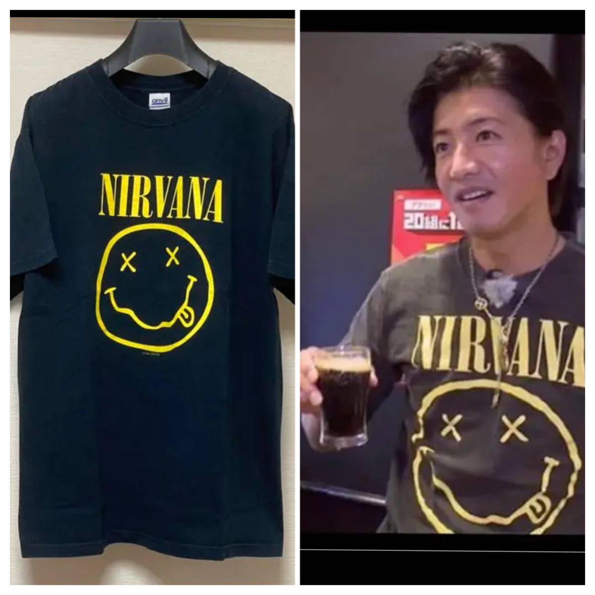 ニルヴァーナNIRVANAキムタク着用木村拓哉SUBPOPサブポップコピー