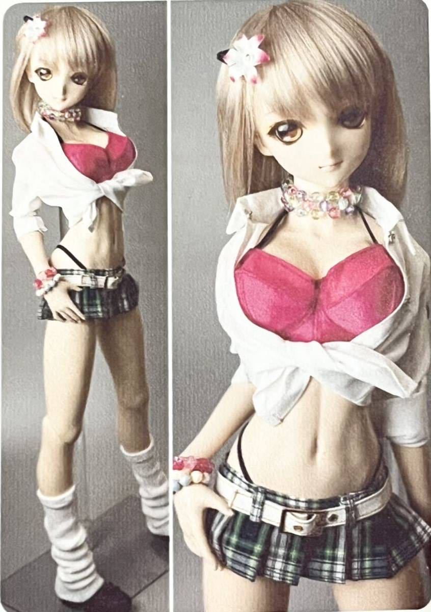 60cm Doll シャツ＆スカートセット 制服 ドール衣装 SD DD DDS DDdy Dollfie Dreamドルフィードリーム SMARTDOLL ボークス 1/3 向け 小物 3