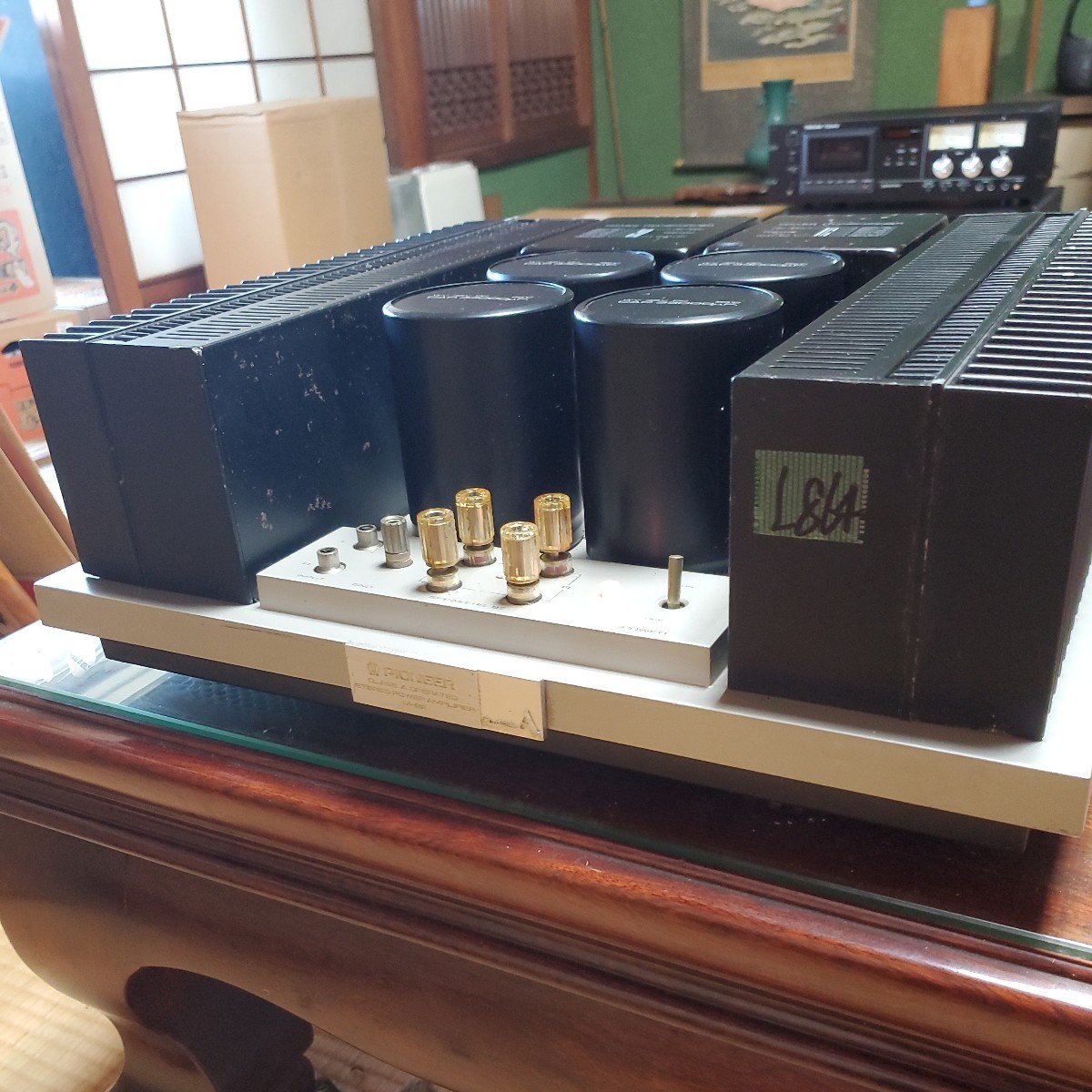 パイオニア パワーアンプ Mー22 動作品 現状品 【公式通販】