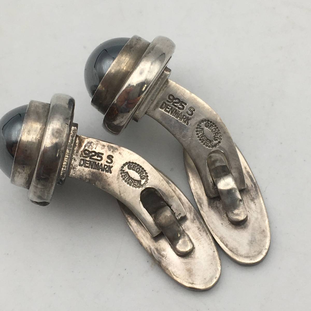 ☆D07608/GEORG JENSEN ジョージジェンセン/カフス/シルバー 925/約
