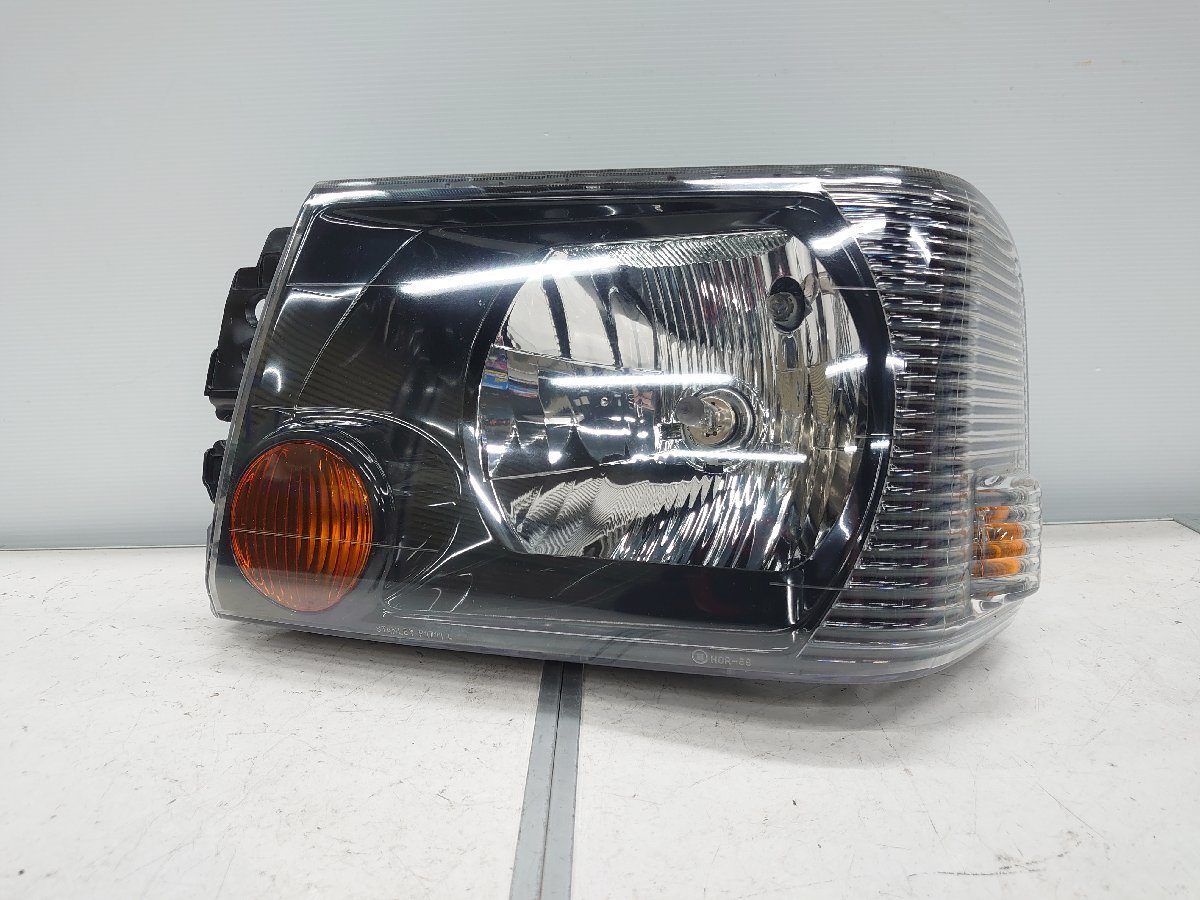 【レンズ再生加工＆コーティング施工済】ミニキャブ クリッパー 純正 ヘッドライト ハロゲン レべ無 左 U62T STANLEY P1711 U61V U61T U62V