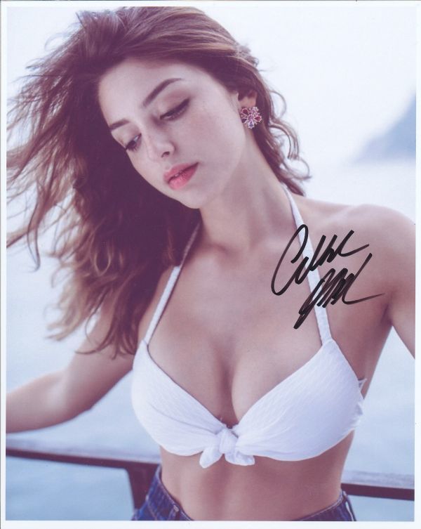 セリーヌ・ファラク☆直筆サイン写真☆証明書COA◇3701 Celine Farach