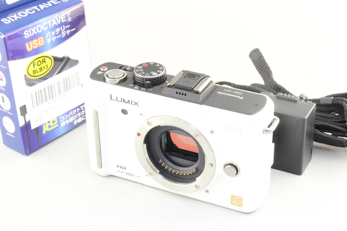 ☆極上品☆パナソニック LUMIX DMC-GF1 レンズキット☆バッテリー付