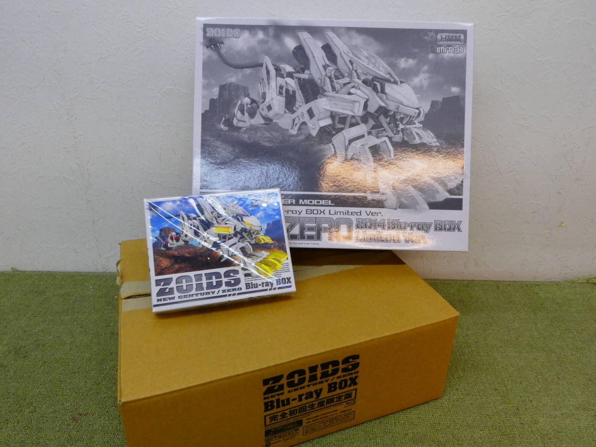 115-A03) 未組立品 ZOIDS ゾイド 新世紀/ZERO Blu-ray BOX 完全初回