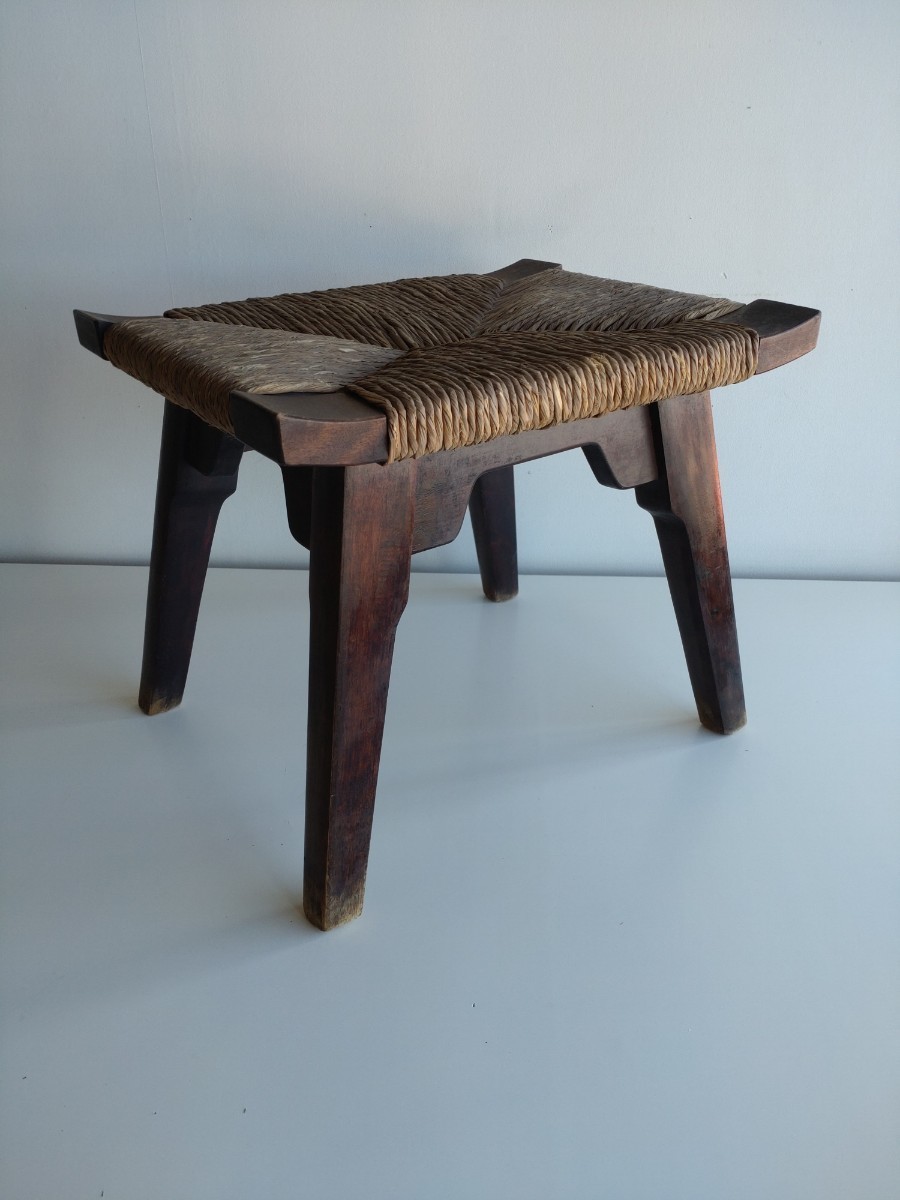 松本民芸家具 ラッシスツール #514型 椅子 腰掛け 管理No.is1※ 松本