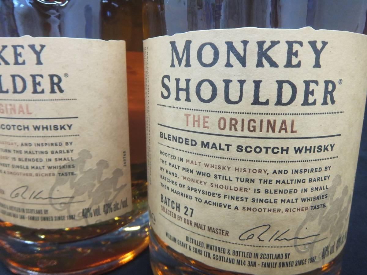 モンキーショルダー | Monkey ウイスキー Shoulder 700ml MONKEY 