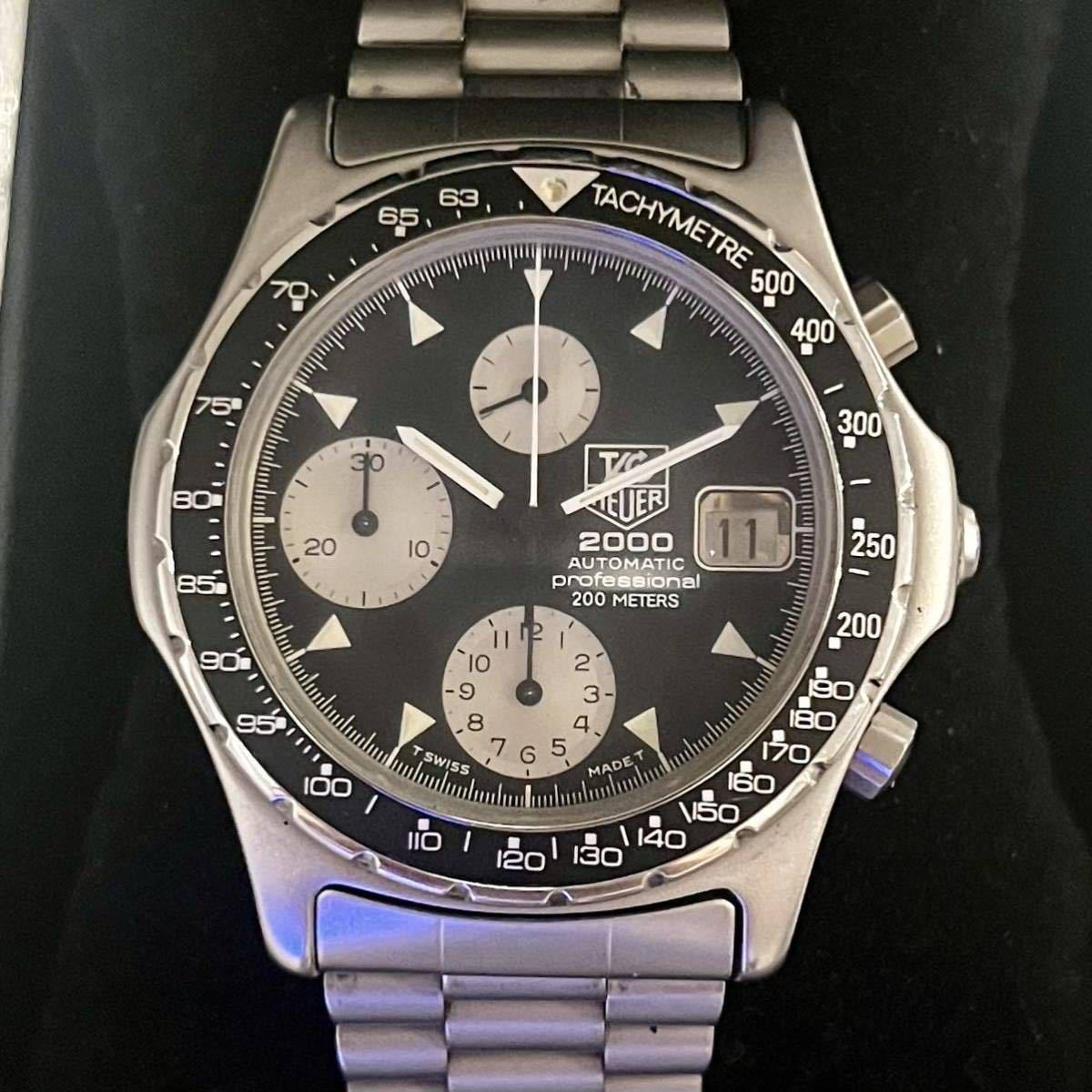 □ TAG HEUER ◇ タグホイヤー 2000シリーズ □ クロノグラフ 