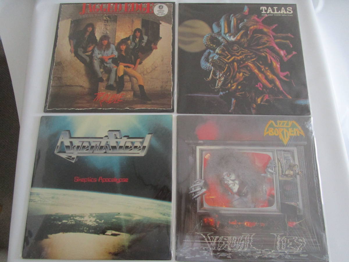 中古レコード　LP　輸入盤　ハードロック　ヘヴィーメタル　ロック　１７枚セット