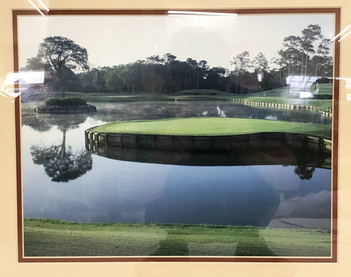 証明書付き DAVID DUVAL スコアカード 2002年 PGAツアー 優勝 ゴルフ 額装 縦幅 約56cm 横幅 約75cm デビッド・デュバル