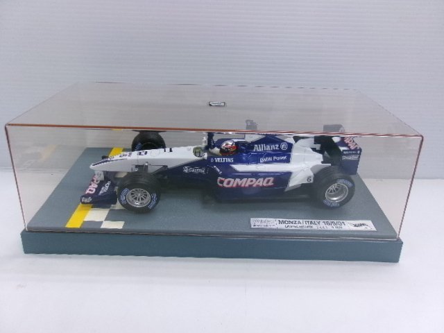 マテル ホットホイール 1/18 ウィリアムズ FW23 F1 イタリアGP 2001 