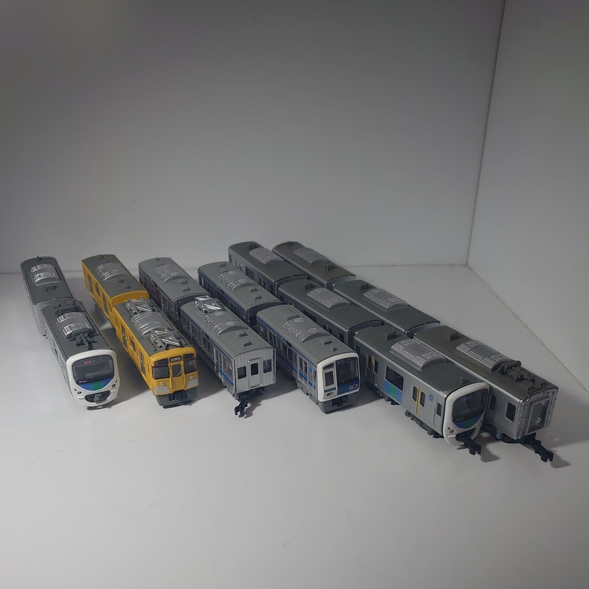 Bトレインショーティー西武鉄道6000系 2両セット　2箱 開封済 未使用中古品】Bトレインショーティー 西武鉄道 6000系 地下鉄