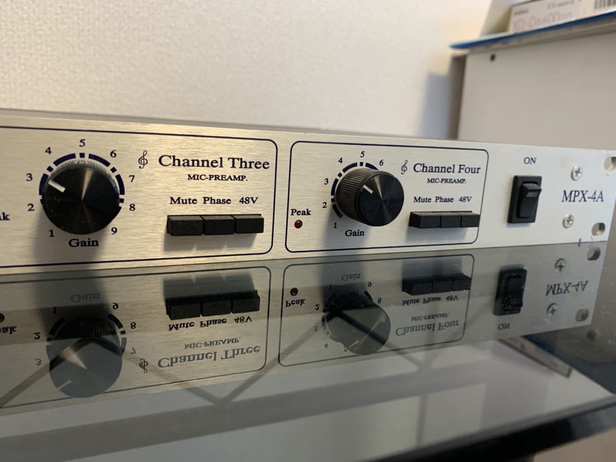 Sytek Audio SYTEK MPX-4A Burr brown 3 4ch 仕様 マイクプリアンプ(マイクプリアンプ)|売買されたオークション情報、yahoo ...